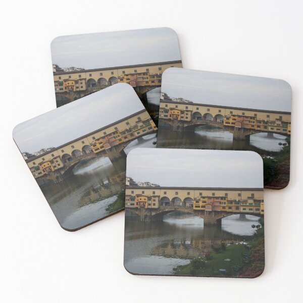 Item preview, Florence, Tuscany, Italy - An Autumn Day at Ponte Vecchio  designed and sold by Georgia Mizuleva.