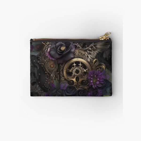 Item preview, Gothic Steampunk Dark Flower Collage By Brandon Cable  designed and sold by BrandonArtWorld.