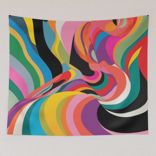 Item preview, Boho Fluid Colorful 01 designed and sold by trajeado14.