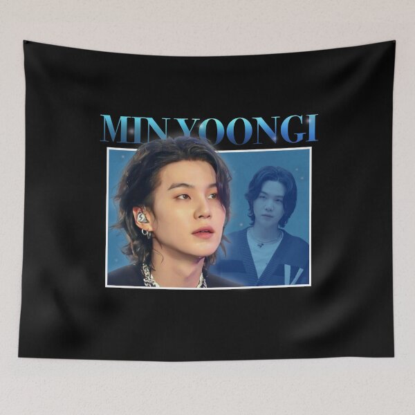 Item preview, BTS YOONGI Retro Bootleg  designed and sold by mothhashira.