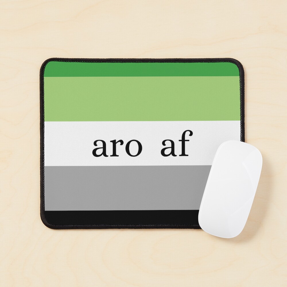 Aro AF / Aromantic Pride Flag