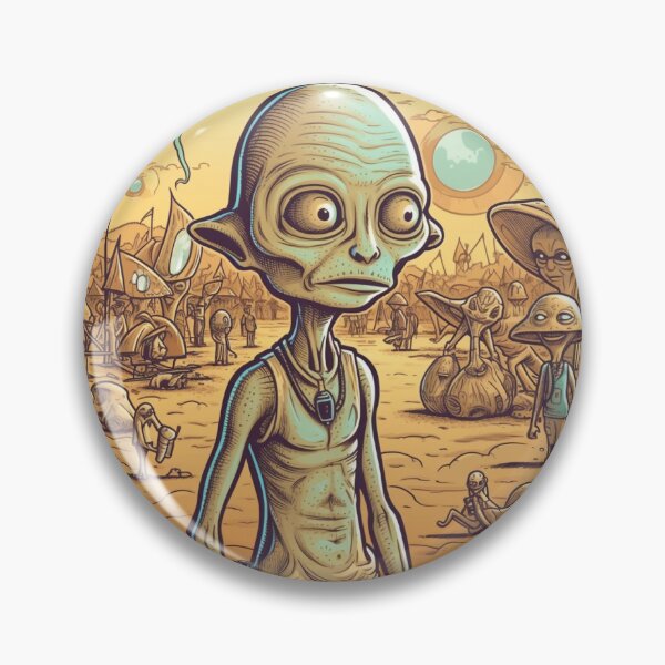 Item preview, Alien at Burning Man Year 2078 designed and sold by ImageSherpa.