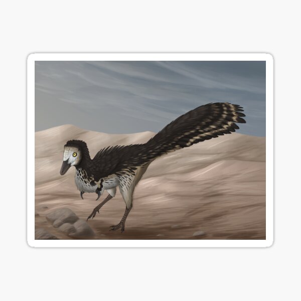 Item preview, Mononykus in the desert  designed and sold by DragonArtist15.