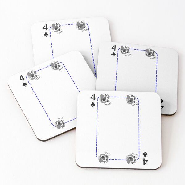 Item preview, 4 of clubs designed and sold by m-yoga-store.