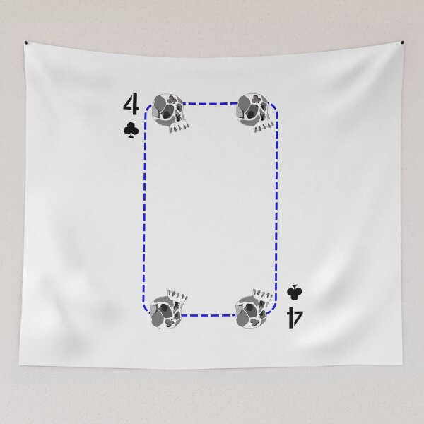 Item preview, 4 of clubs designed and sold by m-yoga-store.