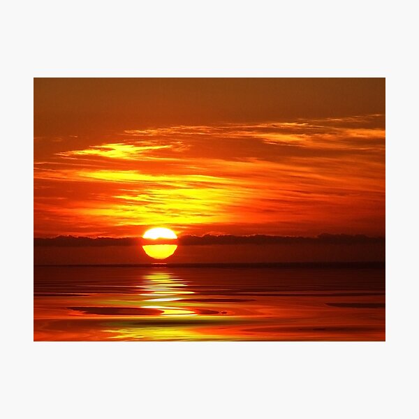 "Simply Sunrise" Photographic Print