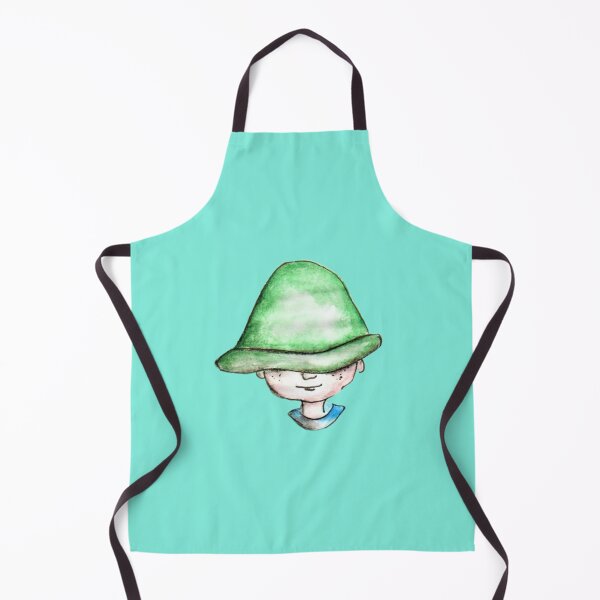 Item preview, Boy with a hat, watercolour, fine art designed and sold by janianna.