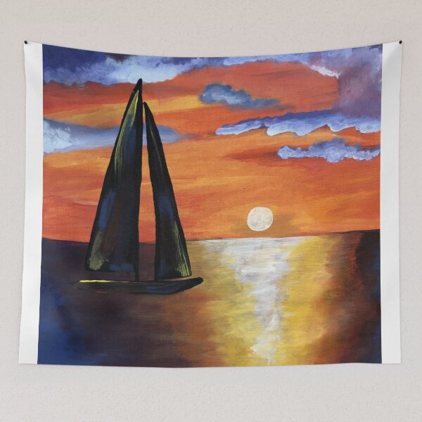 Item preview, Sailing sunset designed and sold by TrickyNicky3.