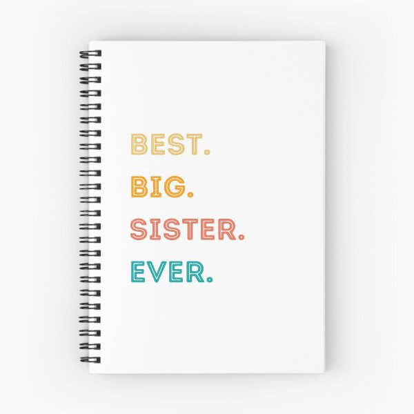 Item preview, Best Big Sister EverBest Big Sister Ever Retro Family Quote Design | Cute Sibling Gift for Sisters, Matching Family Outfits & Sister Appreciation designed and sold by Fashion Art Gifts ⭐⭐⭐⭐⭐.