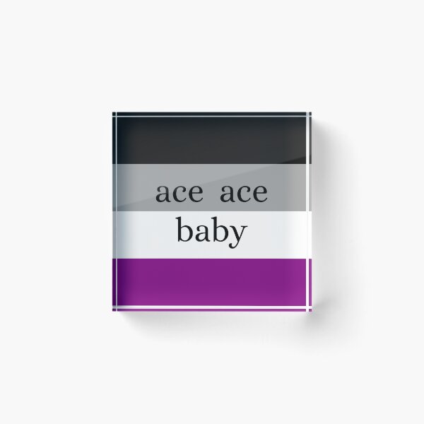 Item preview, Ace Ace Baby / Asexual Pride Flag designed and sold by MaddieMade.