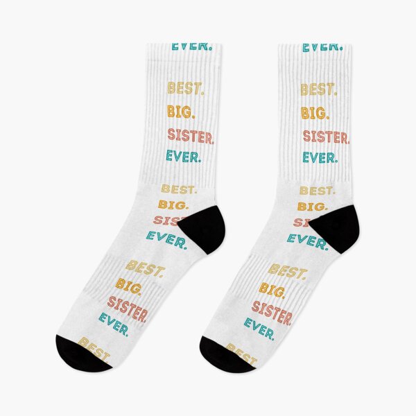 Item preview, Best Big Sister EverBest Big Sister Ever Retro Family Quote Design | Cute Sibling Gift for Sisters, Matching Family Outfits & Sister Appreciation designed and sold by Fashion Art Gifts ⭐⭐⭐⭐⭐.