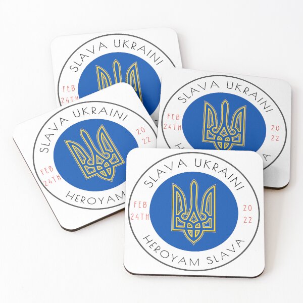 Item preview, Slava Ukraini, Heroyam Slava | Ukrainian Artwork | Ukraine designed and sold by Dissent By Design.