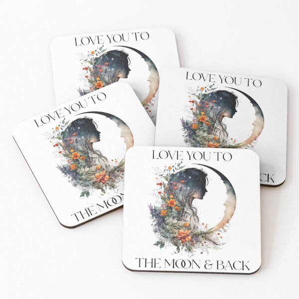 Item preview, Love You To The Moon & Back designed and sold by SaikoDesigns.