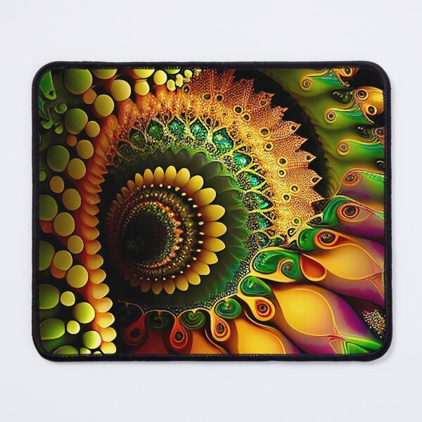 Item preview,  Sunflower Fractals designed and sold by Psychedelic-Sap.