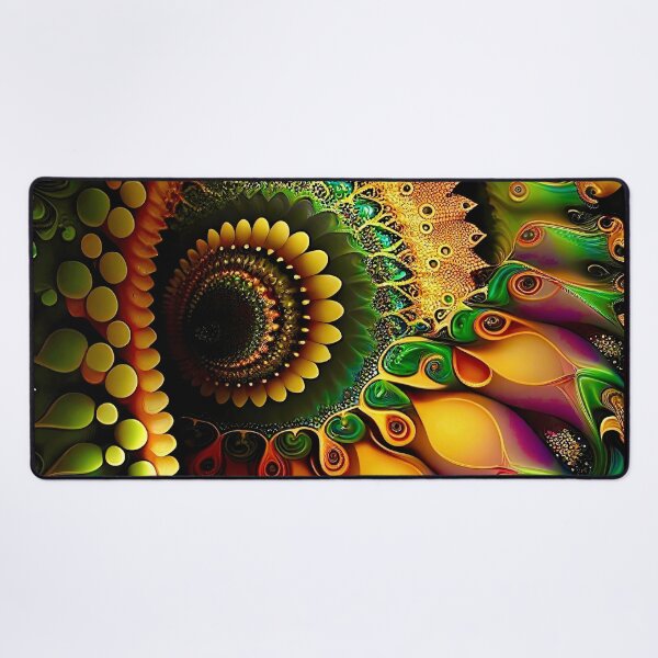 Item preview, Sunflower Fractals designed and sold by Psychedelic-Sap.