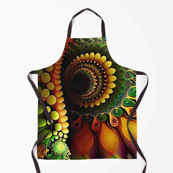 Item preview,  Sunflower Fractals designed and sold by Psychedelic-Sap.