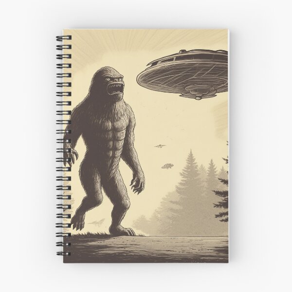Item preview, UFO and Bigfoot designed and sold by Buttnuggs.