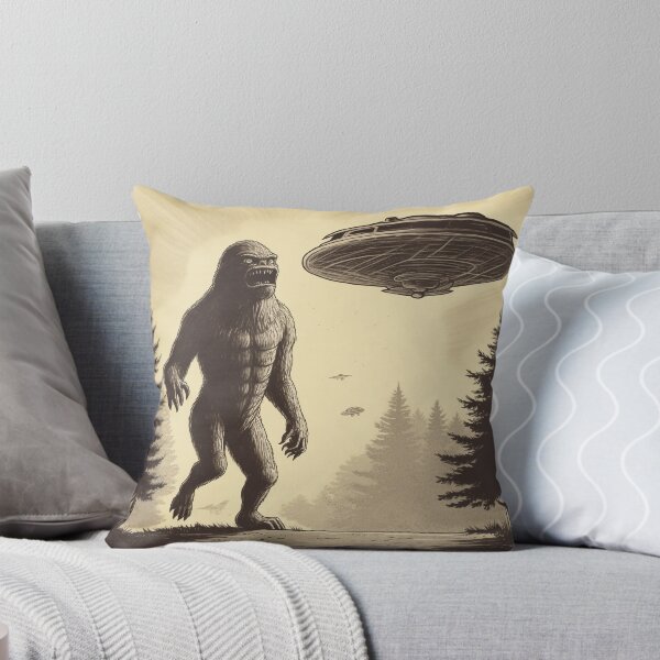 Item preview, UFO and Bigfoot designed and sold by Buttnuggs.