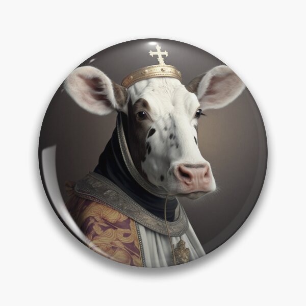 Item preview, The Holy Cow, Holy Cow, Pope Cow, Cow Pope  designed and sold by BuckCrispy.