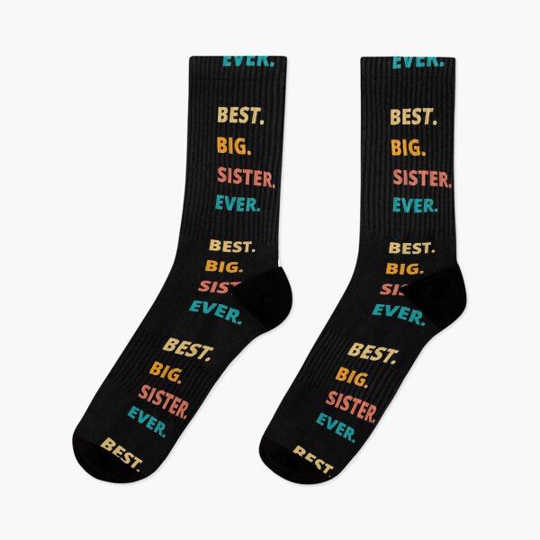Item preview, Best Big Sister Ever, Best Big Sister Ever Retro Family Quote Design | Cute Sibling Gift for Sisters, Matching Family Outfits & Sister Appreciation designed and sold by Fashion Art Gifts ⭐⭐⭐⭐⭐.