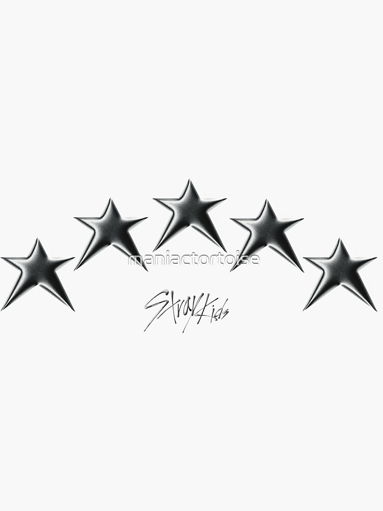 Stray Kids Five Star Album Cover Skz 5 STAR Sticker | Sticker