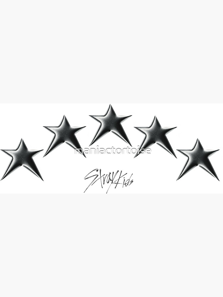 Stray Kids Rock Star Pop-Up Store Tattoo Sticker Set