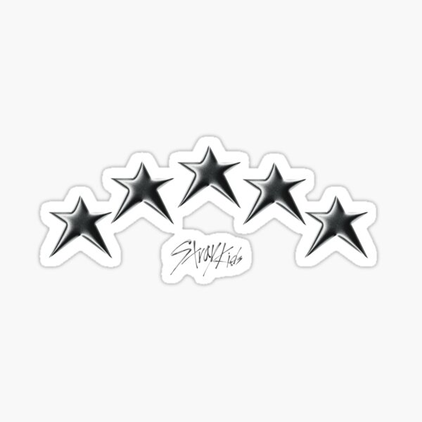 Stray Kids Five Star Album Cover Skz 5 STAR Sticker Sticker for