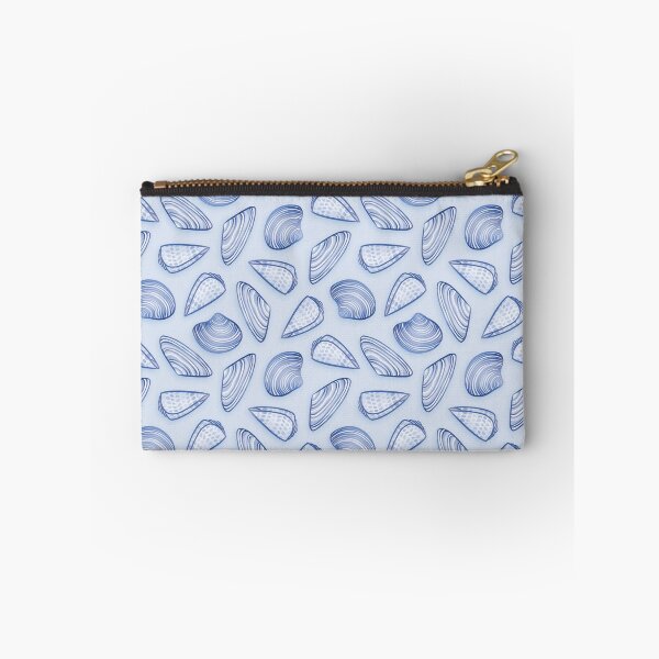 Item preview, Monochrome Blue Shells designed and sold by Meaza.