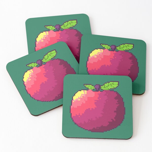 Item preview, Red Apple Pixel Art designed and sold by Kaiko-Roku.