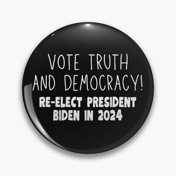 Item preview,  Vote Truth & Democracy White Text 2024 Election Design designed and sold by EarthArtDesigns.