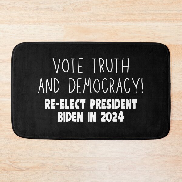 Item preview,  Vote Truth & Democracy White Text 2024 Election Design designed and sold by EarthArtDesigns.