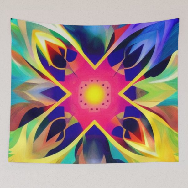 Item preview, Poppy Bloom Abstract designed and sold by Sweet-Medley.