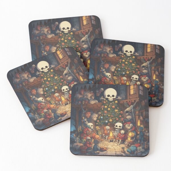 Item preview, Deck the halls with Skulls and Bodies designed and sold by Buttnuggs.