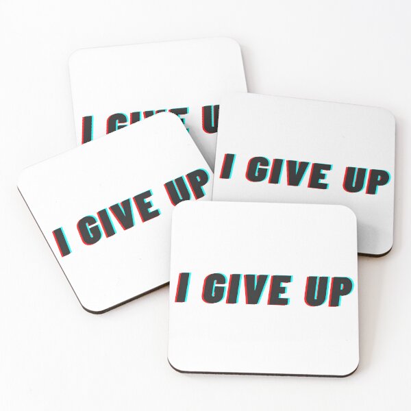 Item preview, I give up designed and sold by EmmasIrony.