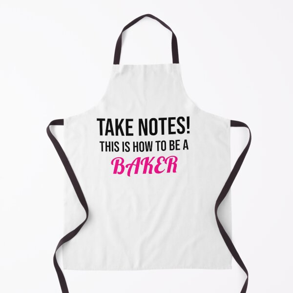 Item preview, Take Notes! This is How to be Baker designed and sold by TextEccentrics.
