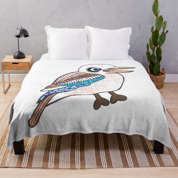 Item preview, Kira the Kookaburra from The Emu Family. designed and sold by VibrantArtwork.