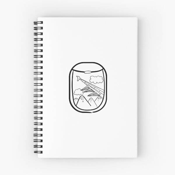 Aperçu de l'œuvre Fenêtre d'avion créée et vendue par Second Summit  Designs.