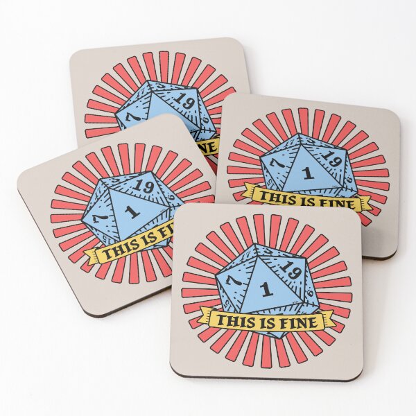 Item preview, This Is Fine designed and sold by Murder of Crows.