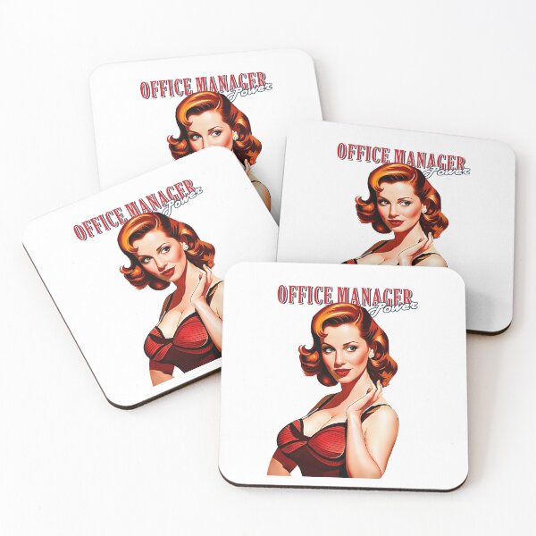 Item preview, OFFICE MANAGER POWER designed and sold by vintage-grrrl.