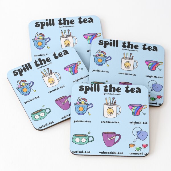 Item preview, Spill The Tea  designed and sold by madebydeemarie.