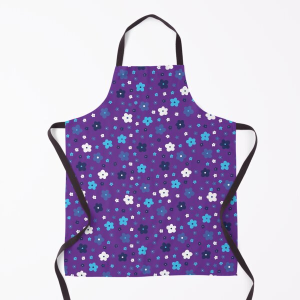 Item preview, Y2K 2000S COCONUT GIRL AESTHETICS RETRO MINI MICRO TINY SMALL FLORAL FLOWERS PURPLE TURQUOISE WHITE BLUE designed and sold by blomastudios.