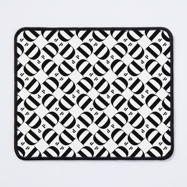 Item preview, D Alphabet Letter Black designed and sold by MUJU-pixel.