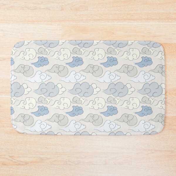Item preview, Oriental Wind Clouds Blues Pattern designed and sold by ViewerEqualsPhoton.