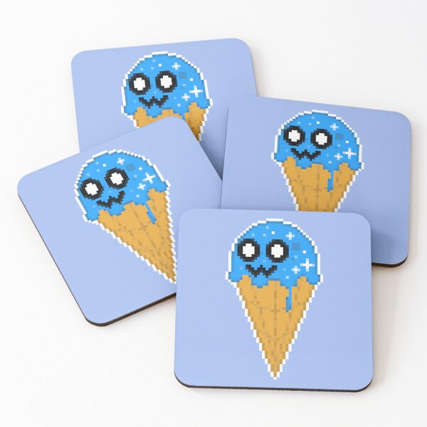 Artikelvorschau, OWO Blue Ice Cream Pixel Art entworfen und verkauft von Kaiko-Roku.