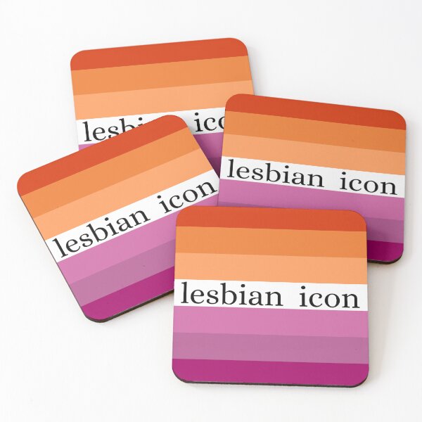 Item preview, Lesbian Icon / Lesbian Pride Flag designed and sold by MaddieMade.