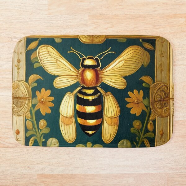 Artikelvorschau, Vintage Bienenmuster 4 entworfen und verkauft von HiPolly.