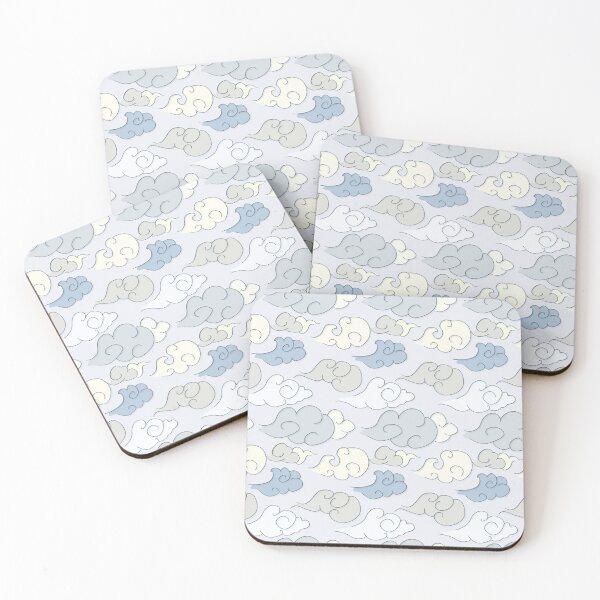 Item preview, Oriental Wind Clouds Blues Pattern designed and sold by ViewerEqualsPhoton.