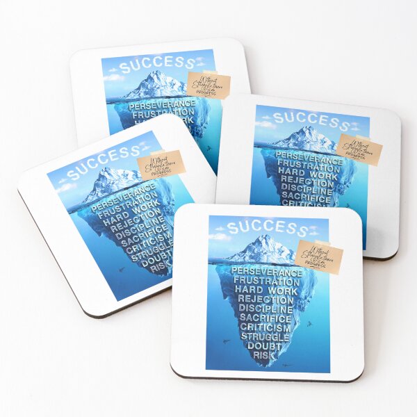 Item preview, Path of Success - Without Struggle, There is no Progress designed and sold by RebornEpic.