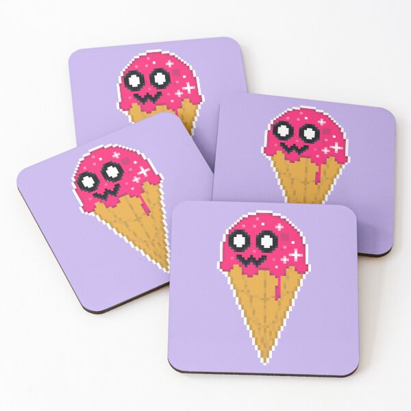 Artikelvorschau, OWO Rote Eiscreme-Pixel-Kunst entworfen und verkauft von Kaiko-Roku.