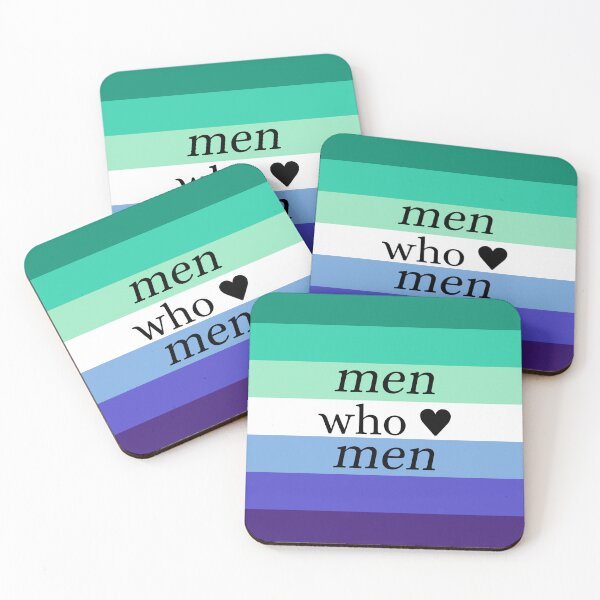 Item preview, Men Who Love Men / Gay Male Pride Flag designed and sold by MaddieMade.